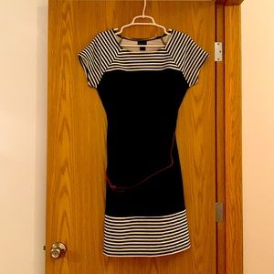 Black and white dress